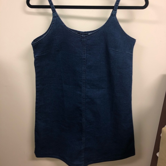 Short Jean Dress - Picture 1 of 4